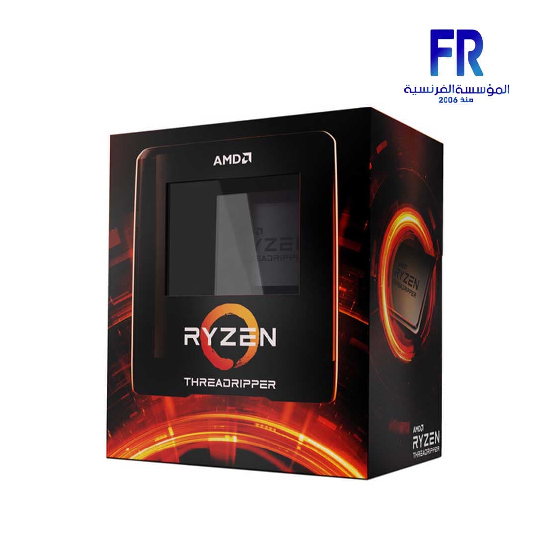 معالج اي ام دي Ryzen Threadripper 3970X بـ 32 نواة و 64 مسار يصل إلى 4.5 جيجاهرتز