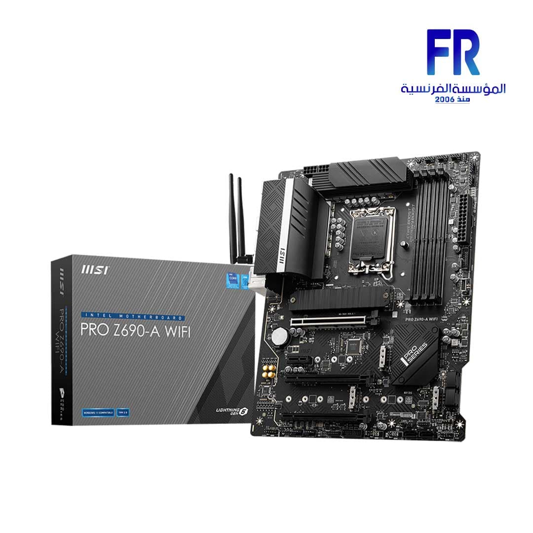 لوحة أم ام اس اي Z690 A Pro واي فاي DDR5