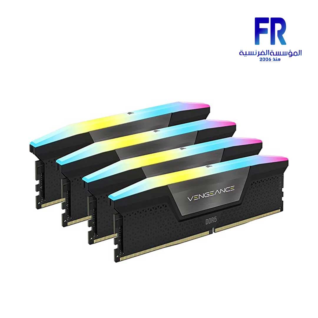Corsair Vengeance RGB 192Gb (4X48Gb) DDR5 5200Mhz Cl38 Desktop Memory
