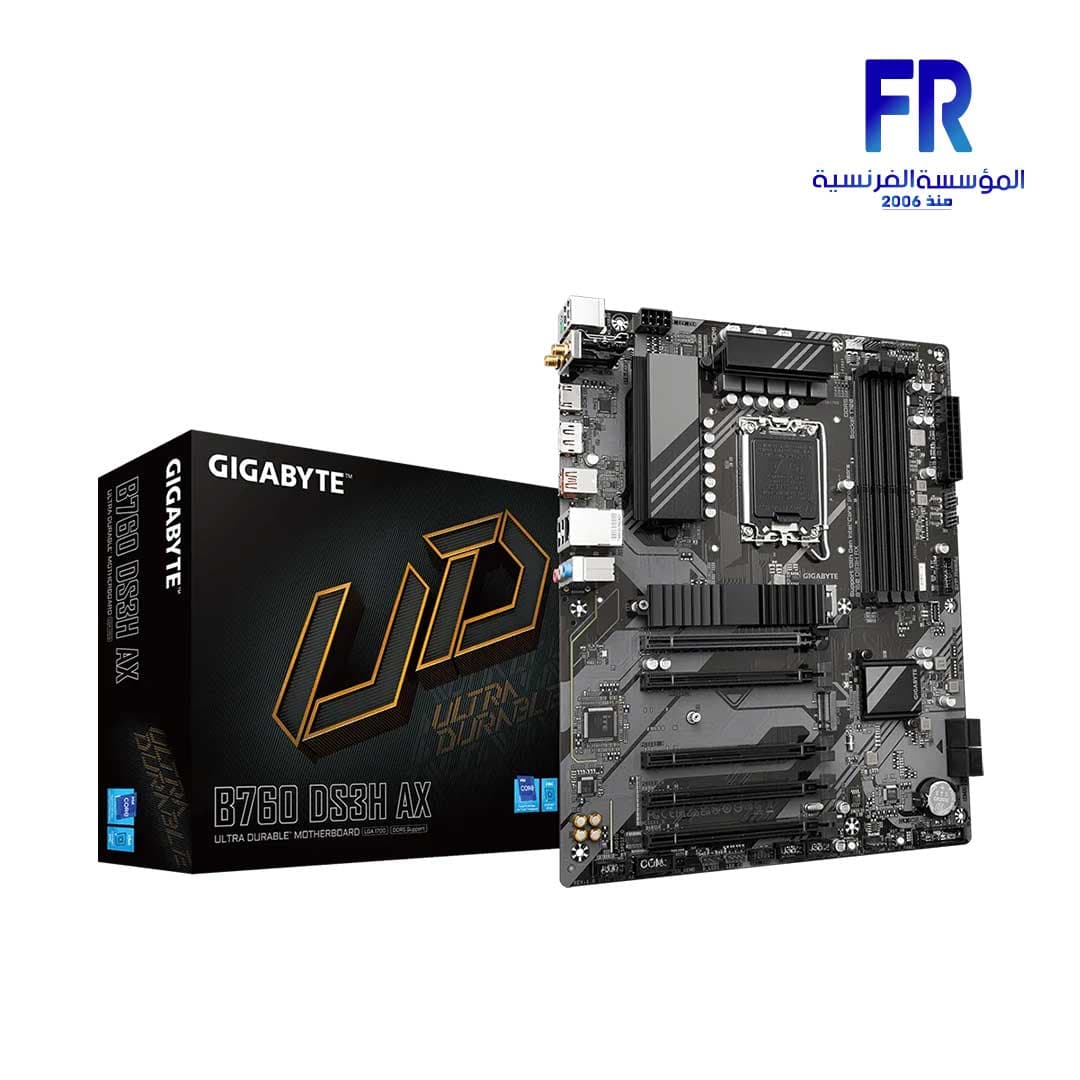 لوحة أم جيجابايت B760 Ds3H AX DDR5