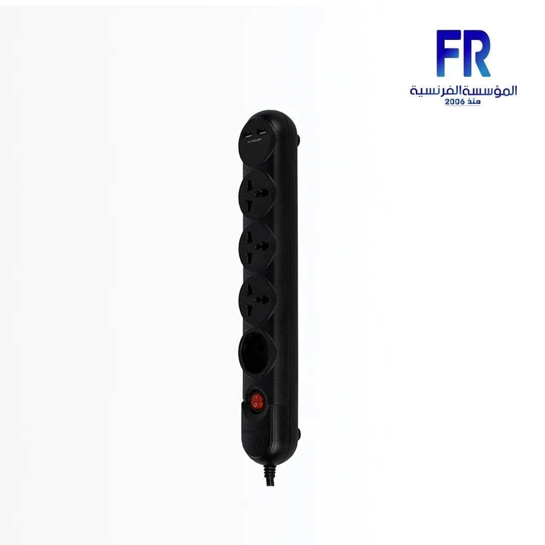 Systemmax Smpg 4P2U 4 Port 2 Usb 2M Electric Power