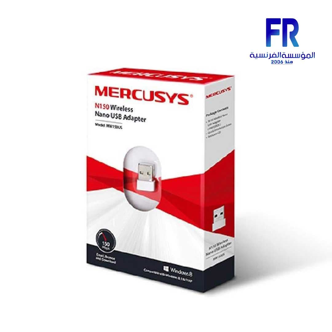 Mercusys N150 Wireless Nano White Usb Adapter