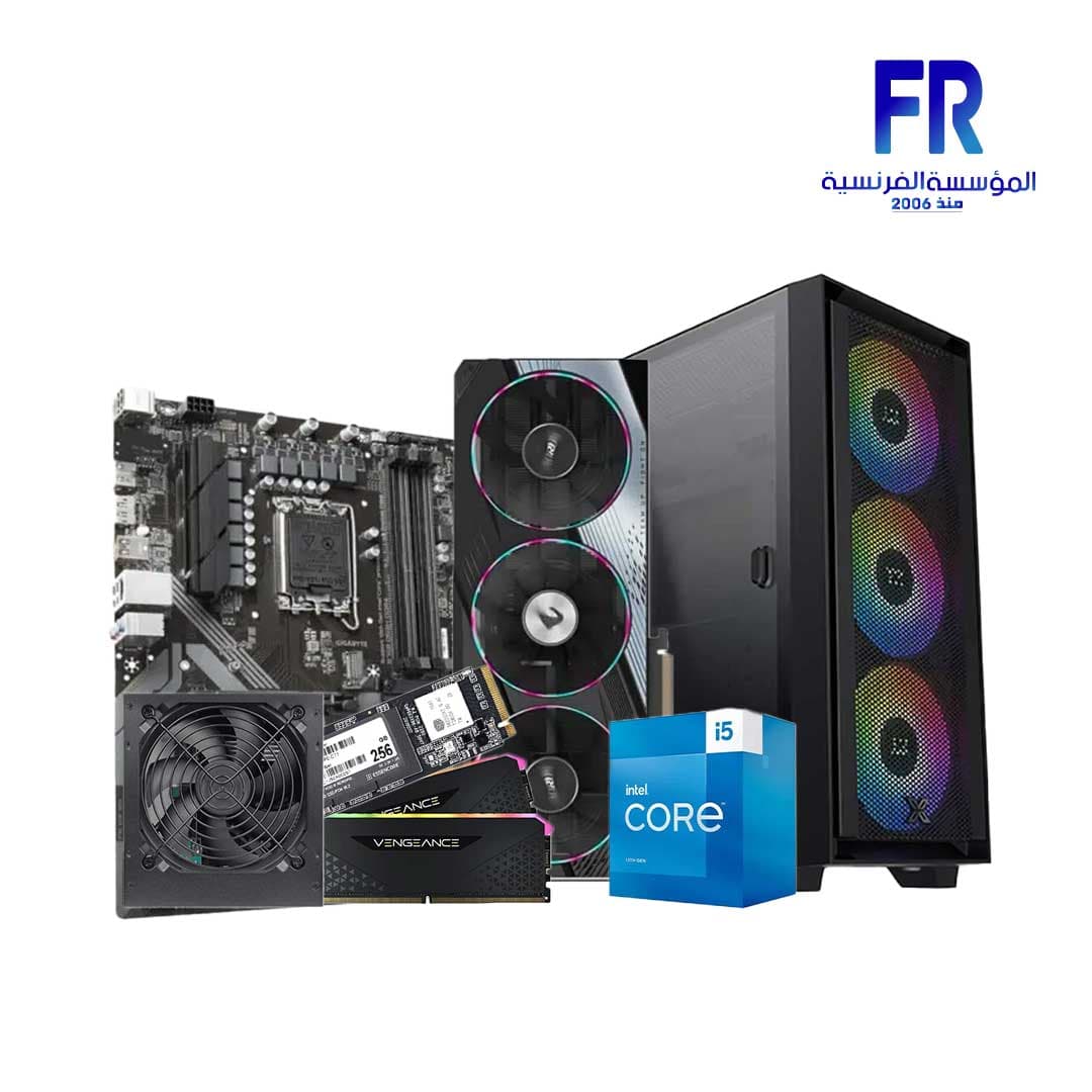 Alfrensia July  #4 I5 13400F – Rtx4060Ti Aorus Elite – B760 – 16Gb (2X8) Ram – 256Gb Ssd – Xigmatek Anubis Pro Mesh Gaming Build