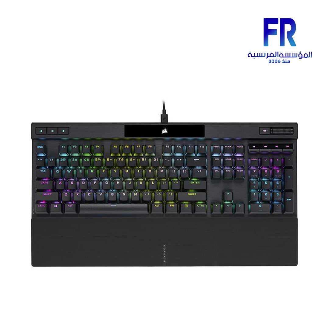 كيبورد جيمنج ميكانيكي كورسير K70 Pro RGB ضوئي مع أغطية مفاتيح PBT Double Shot