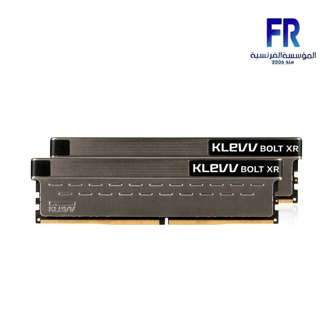 رامات ديسكتوب Klevv Bolt Xr سعة 16 جيجابايت (2X8 جيجابايت) DDR4 بتردد 3600 ميجاهرتز CL 18-22-22-42 1.35V