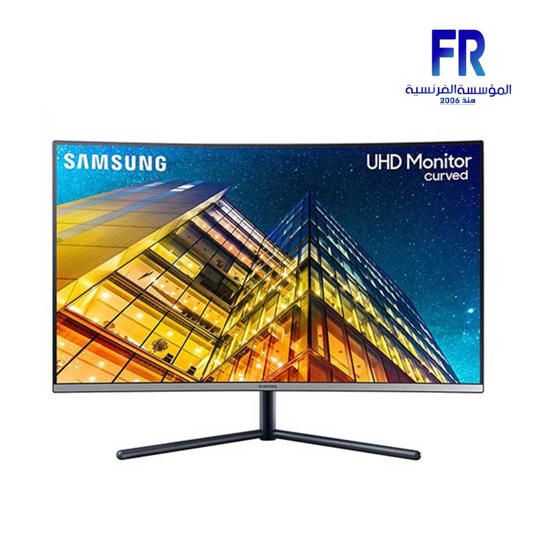 شاشة سامسونج Ur59C مقاس 32 بوصة 60Hz 4Ms 4K 3840X2160 VA 1500R 103 SRGB منحنية