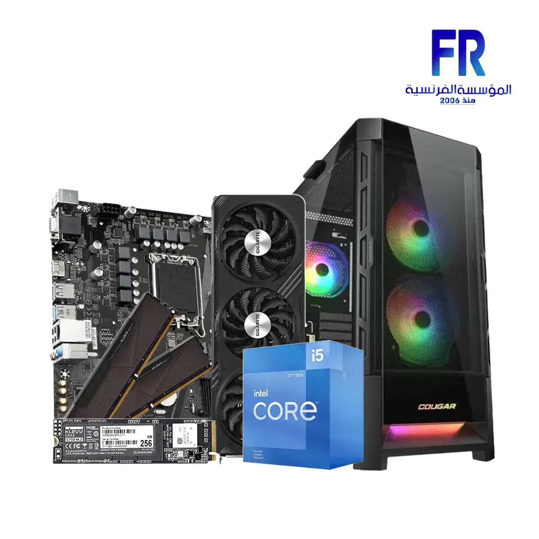 عرض سبتمبر 9 - كمبيوتر جيمنج I5 12400F – RTX4060