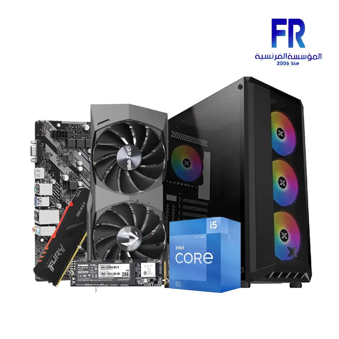عرض سبتمبر 8 - كمبيوتر جيمنج I5 12400F – RTX3050