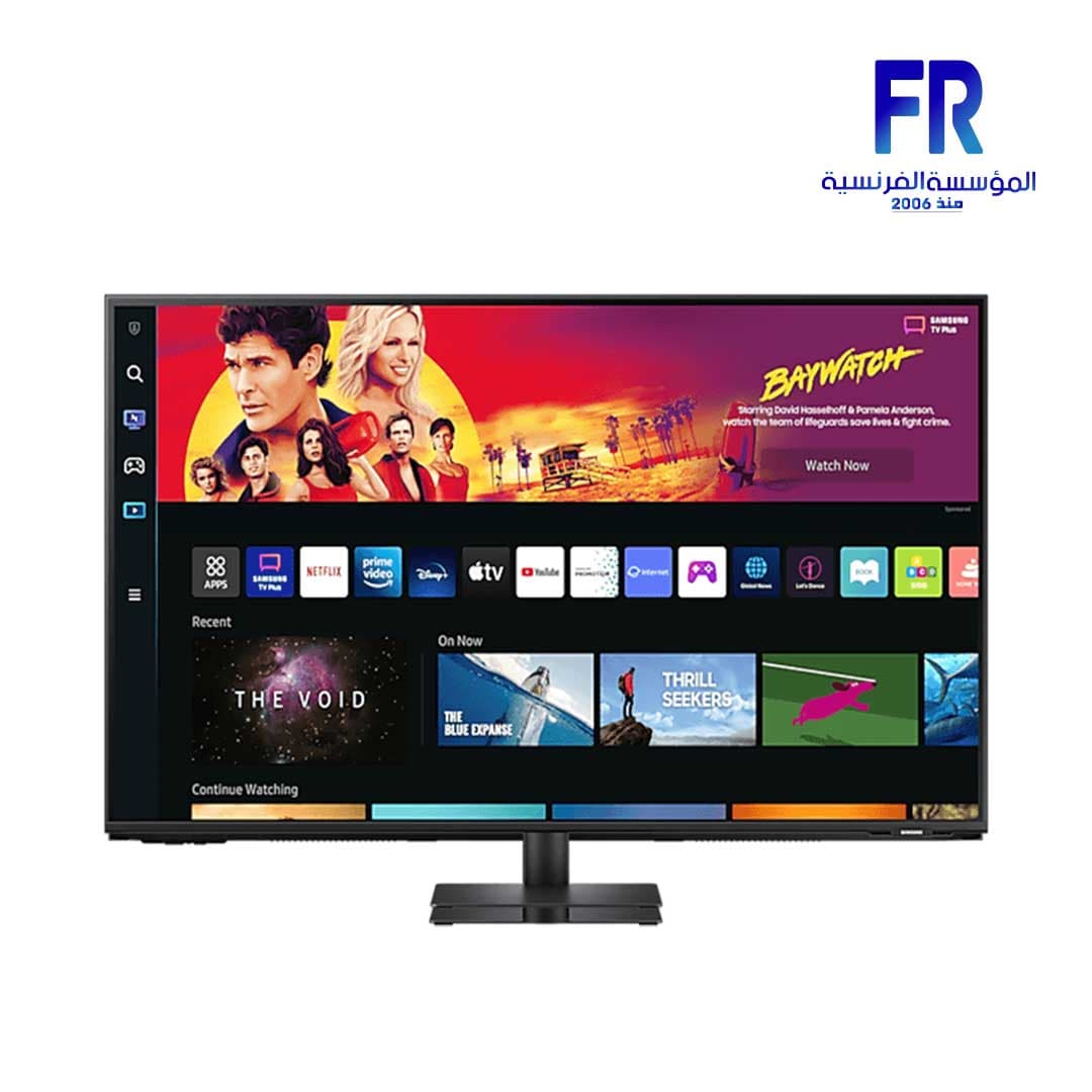 شاشة سامسونج Ls32Bm700Umxeg ذكية مقاس 32 بوصة 60Hz 4Ms 4K 3840X2160 VA UHD