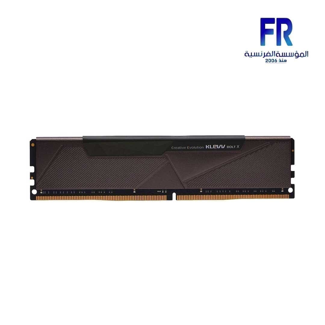 رامات ديسكتوب Klevv Bolt X سعة 8 جيجابايت DDR4 بتردد 3600 ميجاهرتز