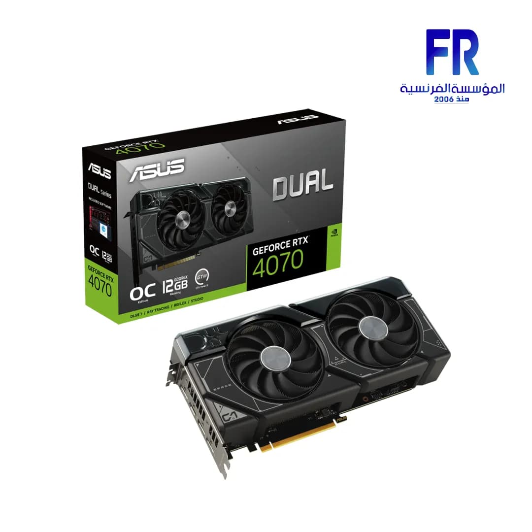 Asus Dual RTX 4070 12Gb OC Edition GDDR6X Graphic Card