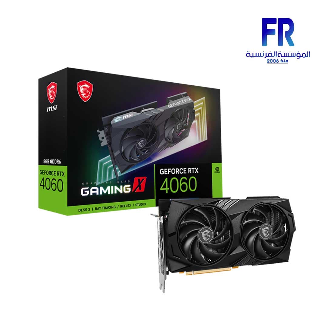 Msi RTX 4060 Gaming X 8Gb Graphic Card