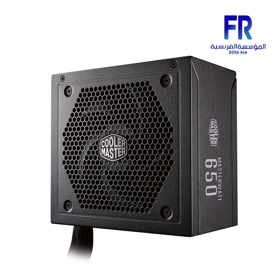 Cooler Master Masterwatt 650 Semi Fanless 650W 80+ Bronze Semi Modular Power Supply