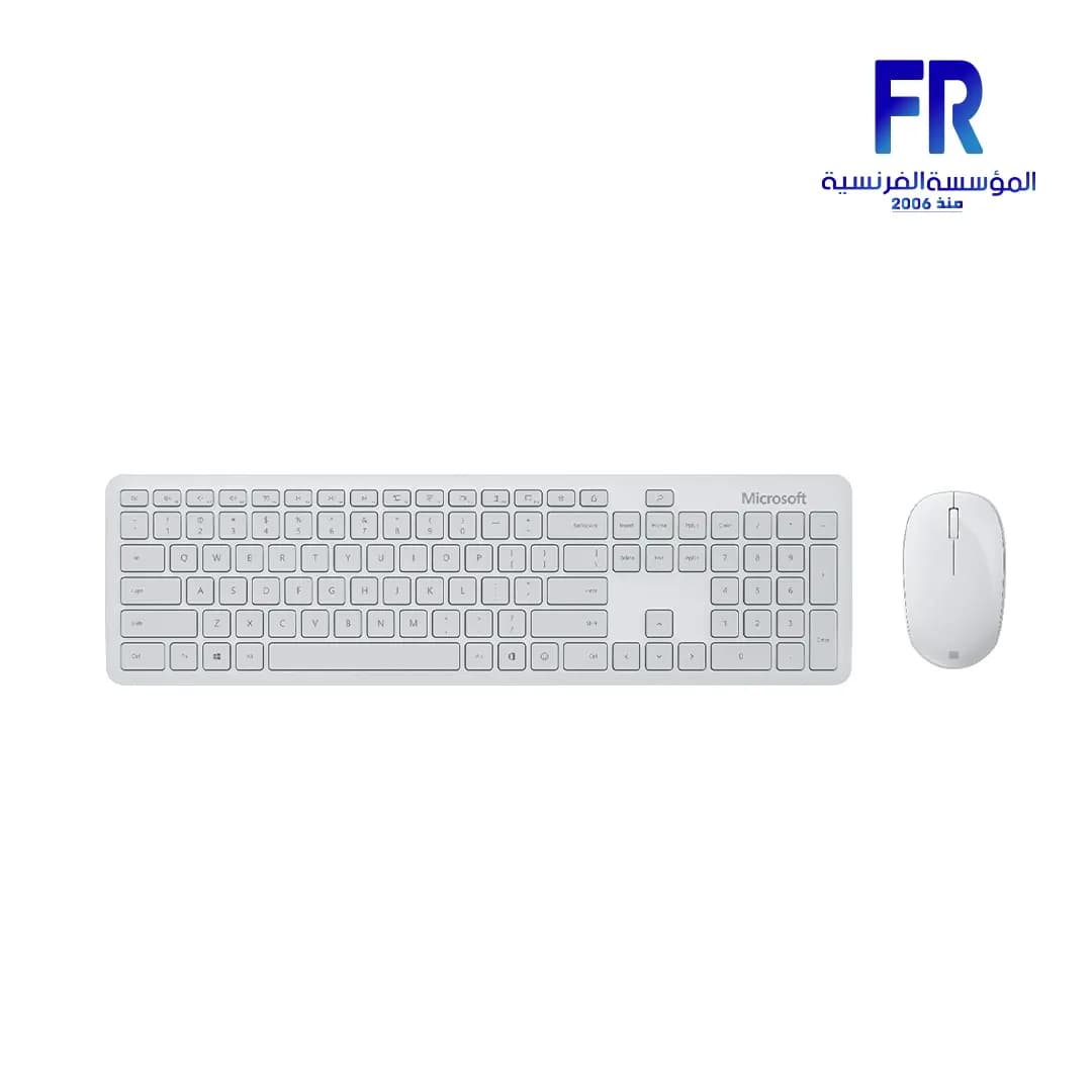 Microsoft Bluetooth Desktop Bundle Glacier Bluetooth Keyboard