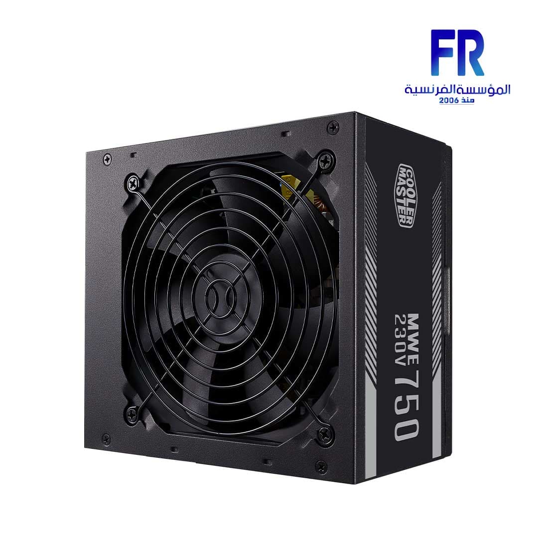 باور سبلاي كولر ماستر Mwe750 White 230V V2 بقدرة 750W مع شهادة 80 Plus