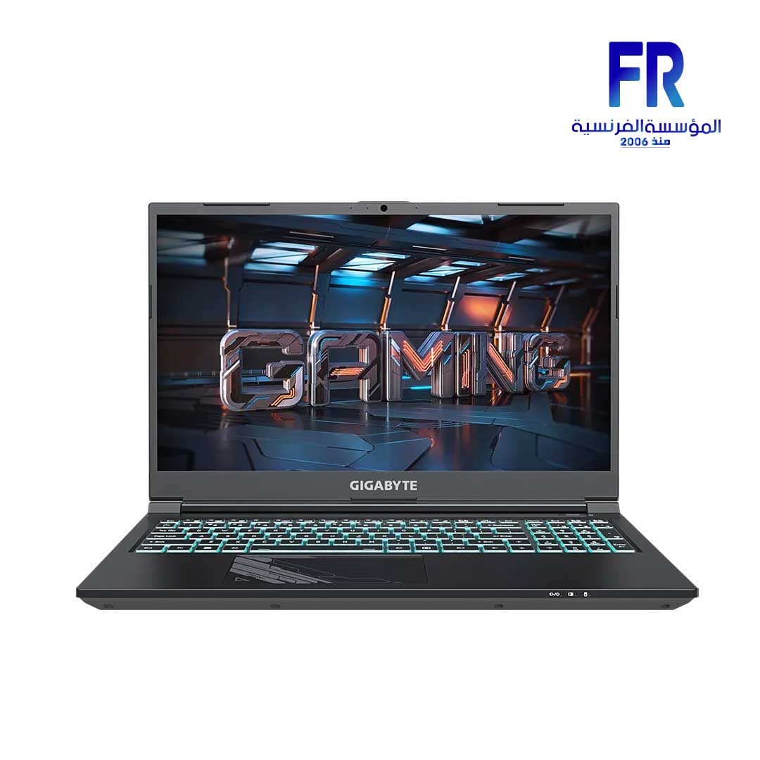 لابتوب جيمنج جيجابايت G5 KF I5 12500H 16gb 2×8 3200 DDR4 RTX4060 512GB Gen Nvme Windows 11 Home