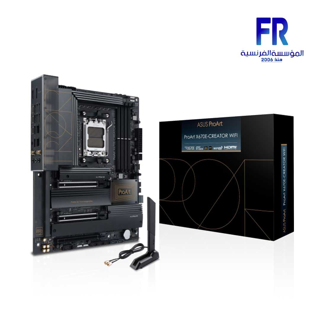 Asus Proart X670E Creator Wifi Am5 DDR5 Motherboard