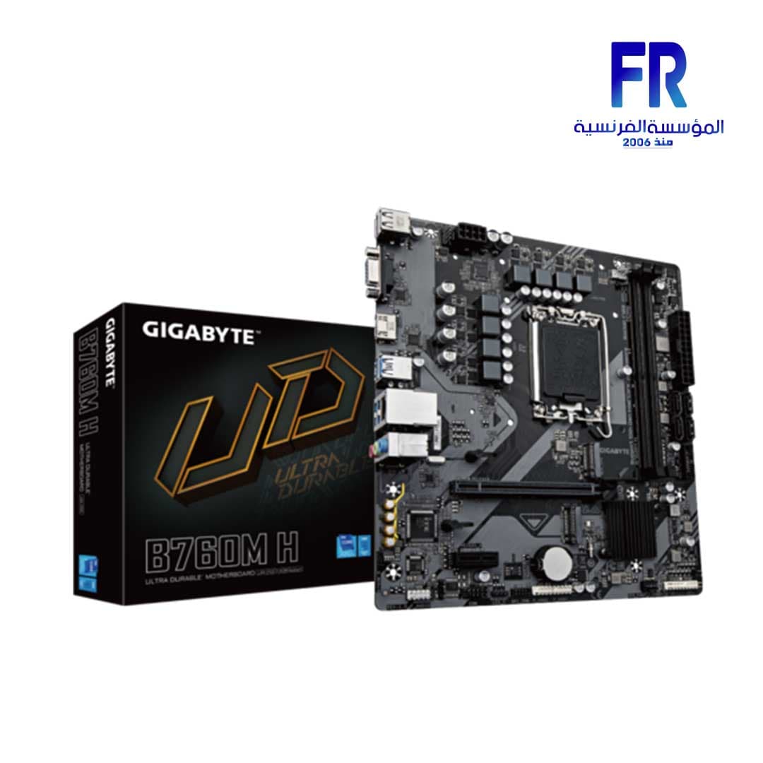 Gigabyte B760M H Ultra Durable Motherboard