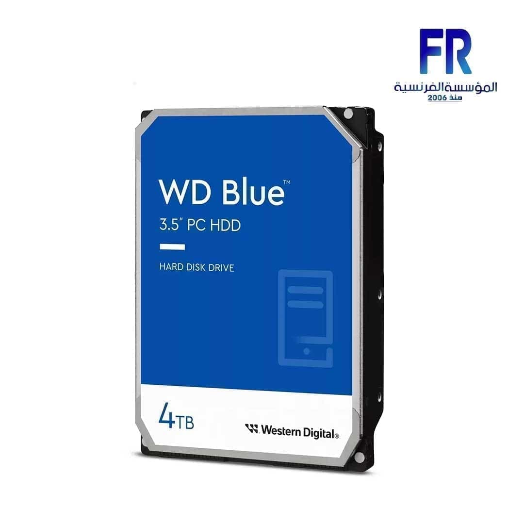 ويسترن ديجيتال Blue هارد ديسك داخلي للكمبيوتر سعة 4TB سرعة 5400 RPM