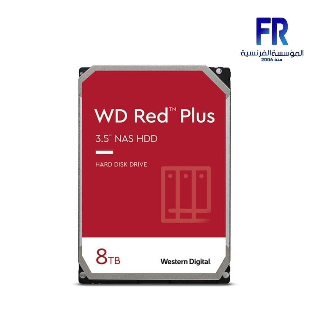 ويسترن ديجيتال Red Plus هارد ديسك داخلي NAS سعة 8TB