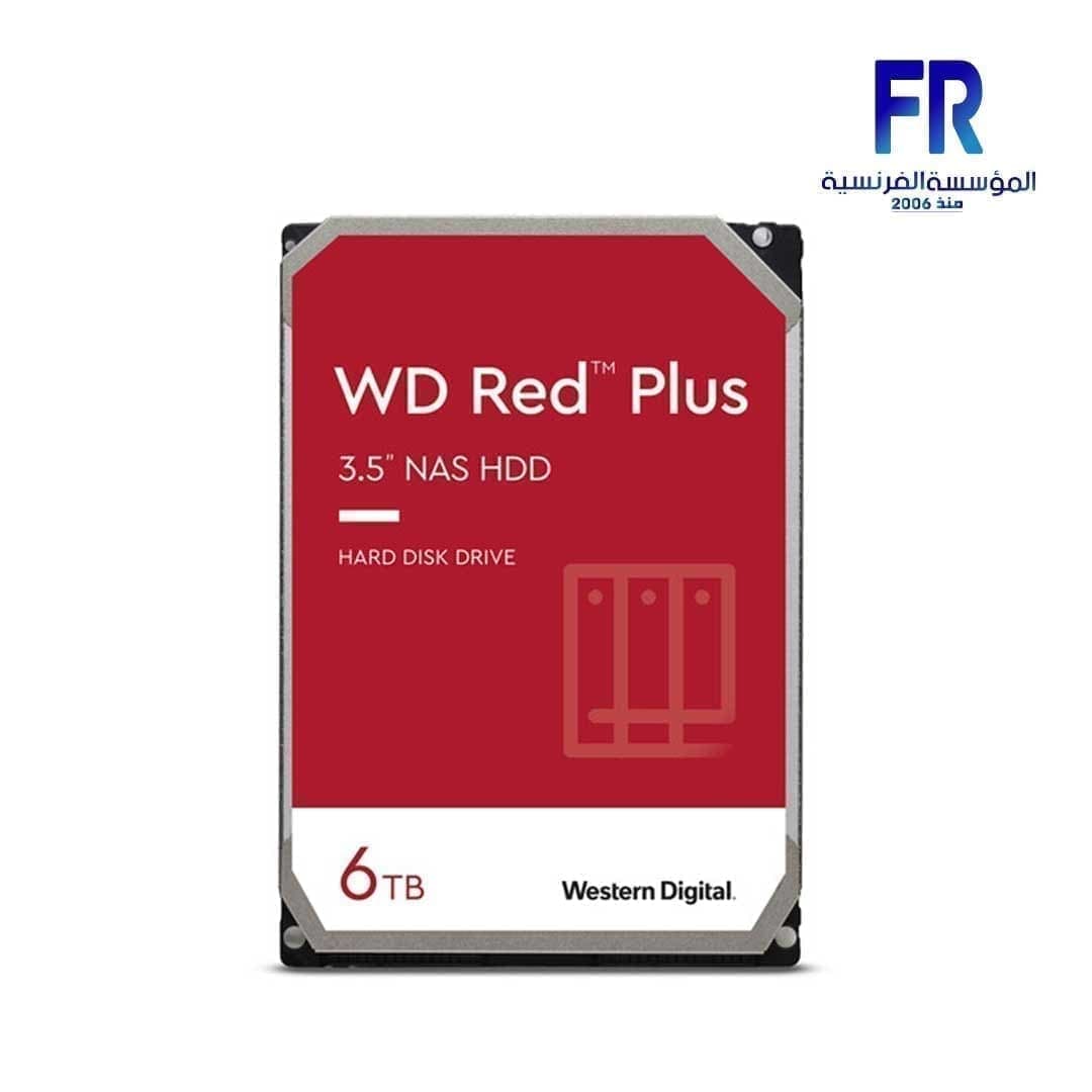 WD Red Plus 6Tb Nas Internal Hard Disk Drive