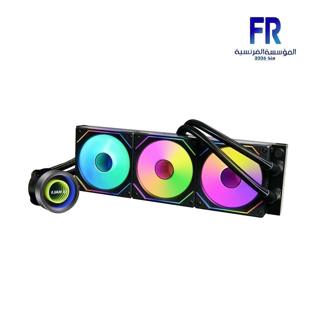 مبرد مائي للمعالج Lian Li Galahad II Trinity SL-INF 360 مم مع مراوح UNI Fan SL Infinity - أسود