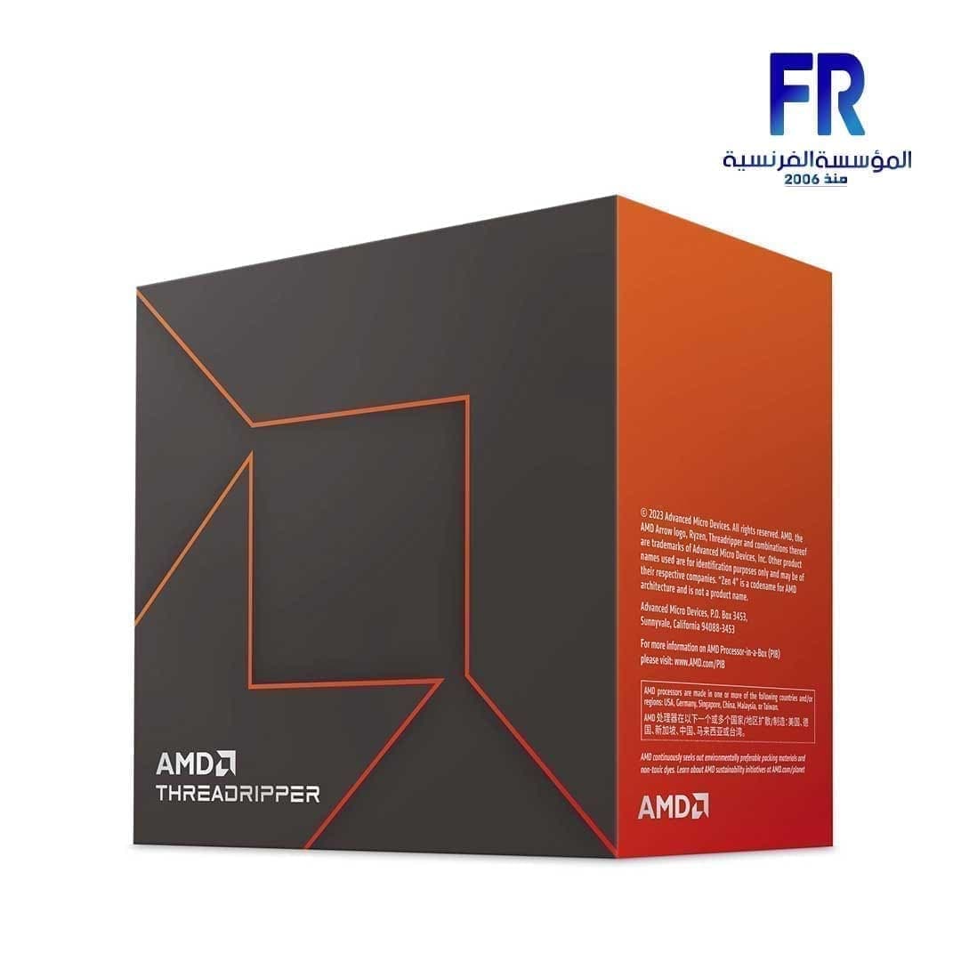 معالج اي ام دي Ryzen Threadripper 7960X بـ 24 نواة و 48 مسار يصل إلى 5.3 جيجاهرتز