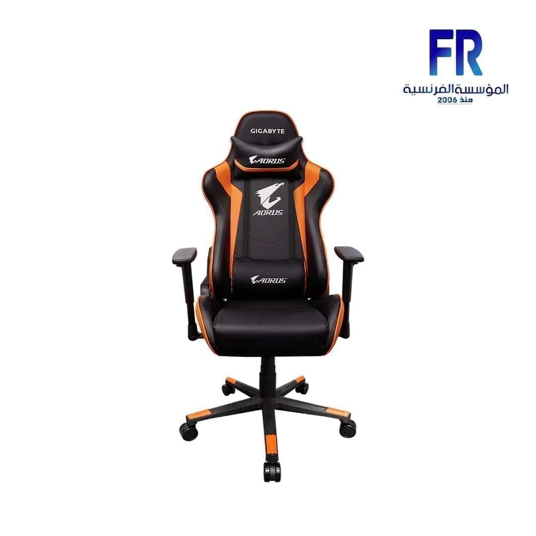 كرسي جيمنج جيجابايت AORUS AGC300 لون أسود وبرتقالي