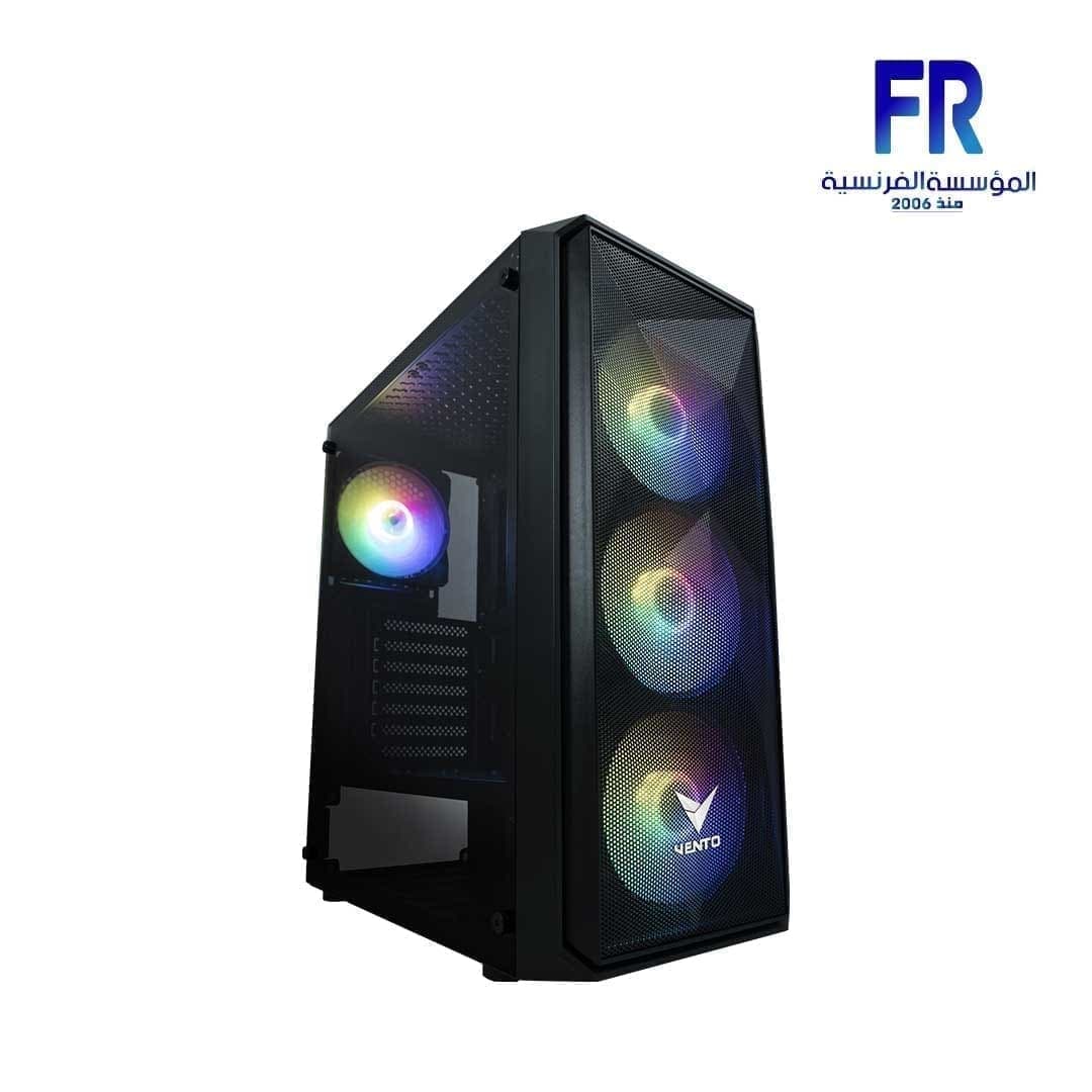كيسة كمبيوتر Fsp Vento mesh VG10F + باور سبلاي Hyper K pro 700W 80+ White Mid Tower