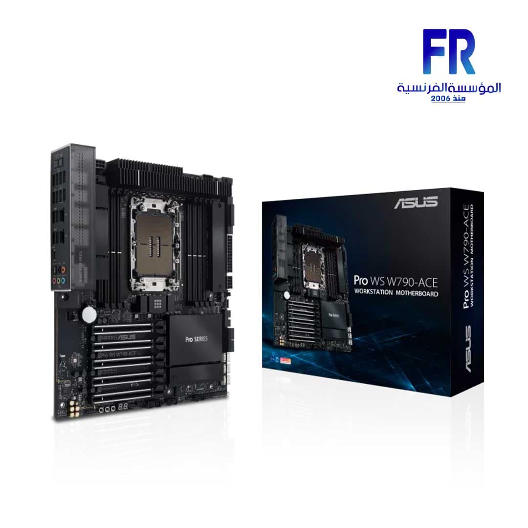 لوحة أم اسوس Pro WS W790 ACE Intel LGA 4677 CEB لمحطات العمل