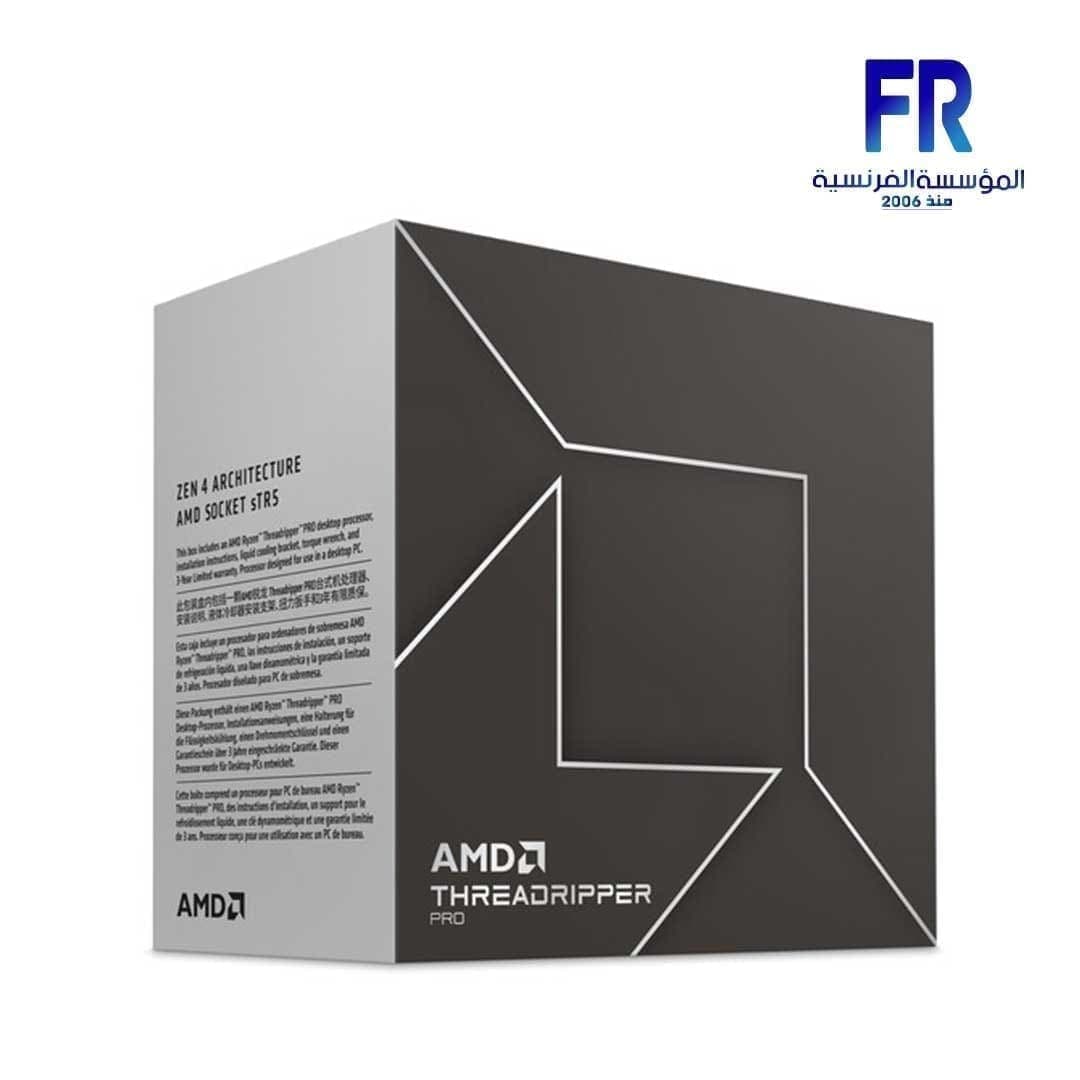 معالج اي ام دي Ryzen Threadripper PRO 7965WX بـ 24 نواة و 48 مسار يصل إلى 5.3 جيجاهرتز