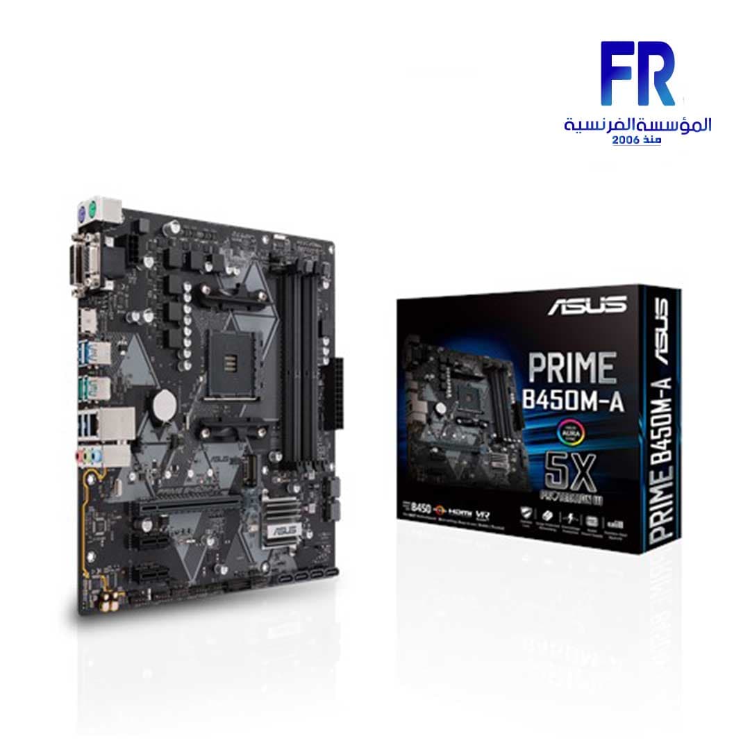 لوحة أم اسوس Prime B450M A DDR4