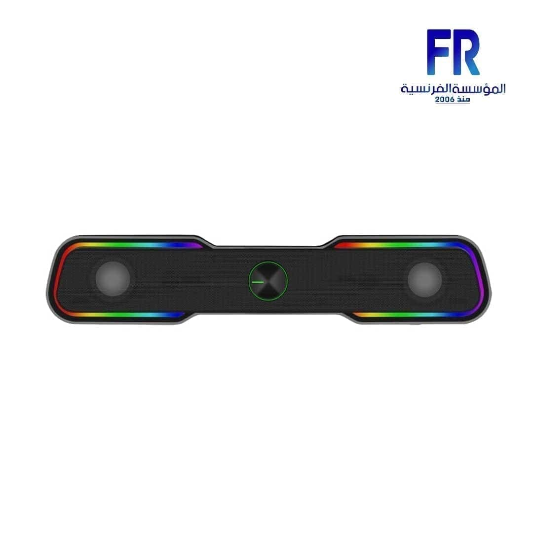 سماعة جيمنج T-dagger X ray TGS600 ساوند بار بسماعتين وإضاءة خلفية