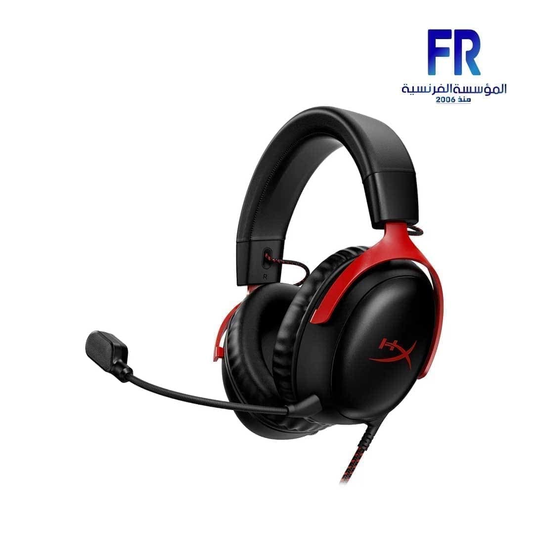 HyperX Cloud III Wired Black Red Gaming Headset