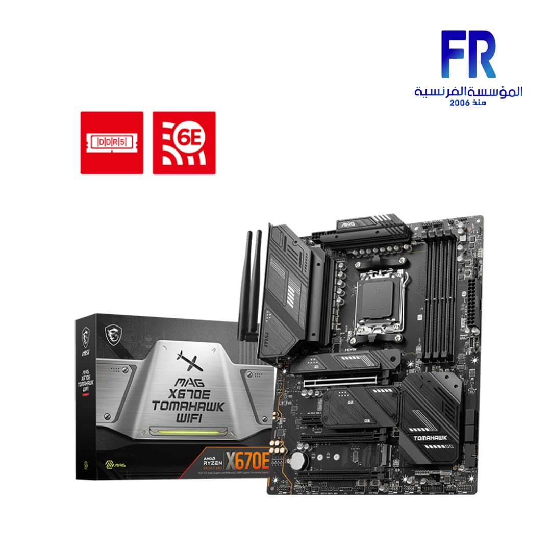 لوحة أم ام اس اي MAG X670E TOMAHAWK WIFI DDR5