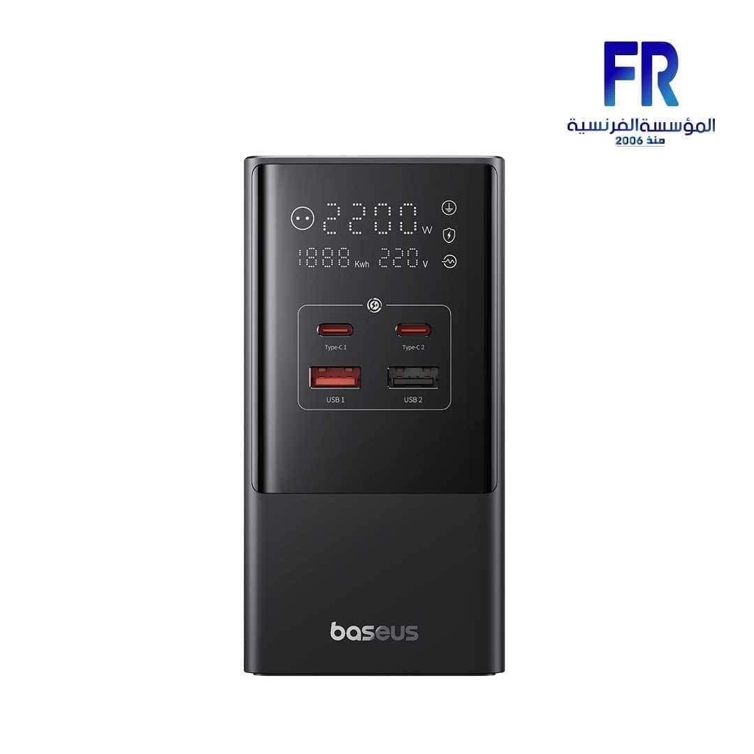 مشترك كهرباء رقمي بيسوس PowerCombo AC-DC 3AC+2U+2C 35 وات
