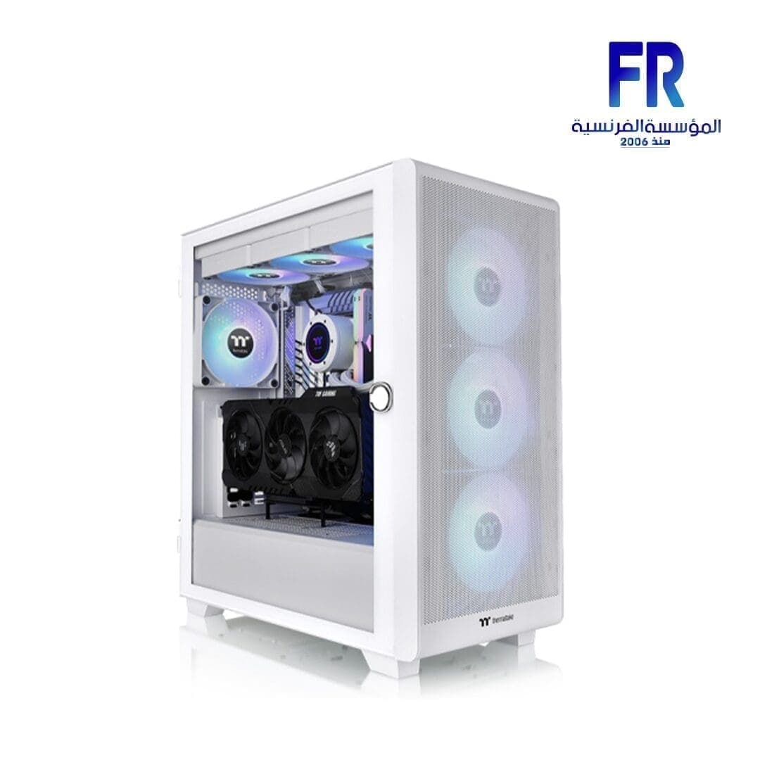 Thermaltake S250 TG ARGB Snow Mid Tower Case