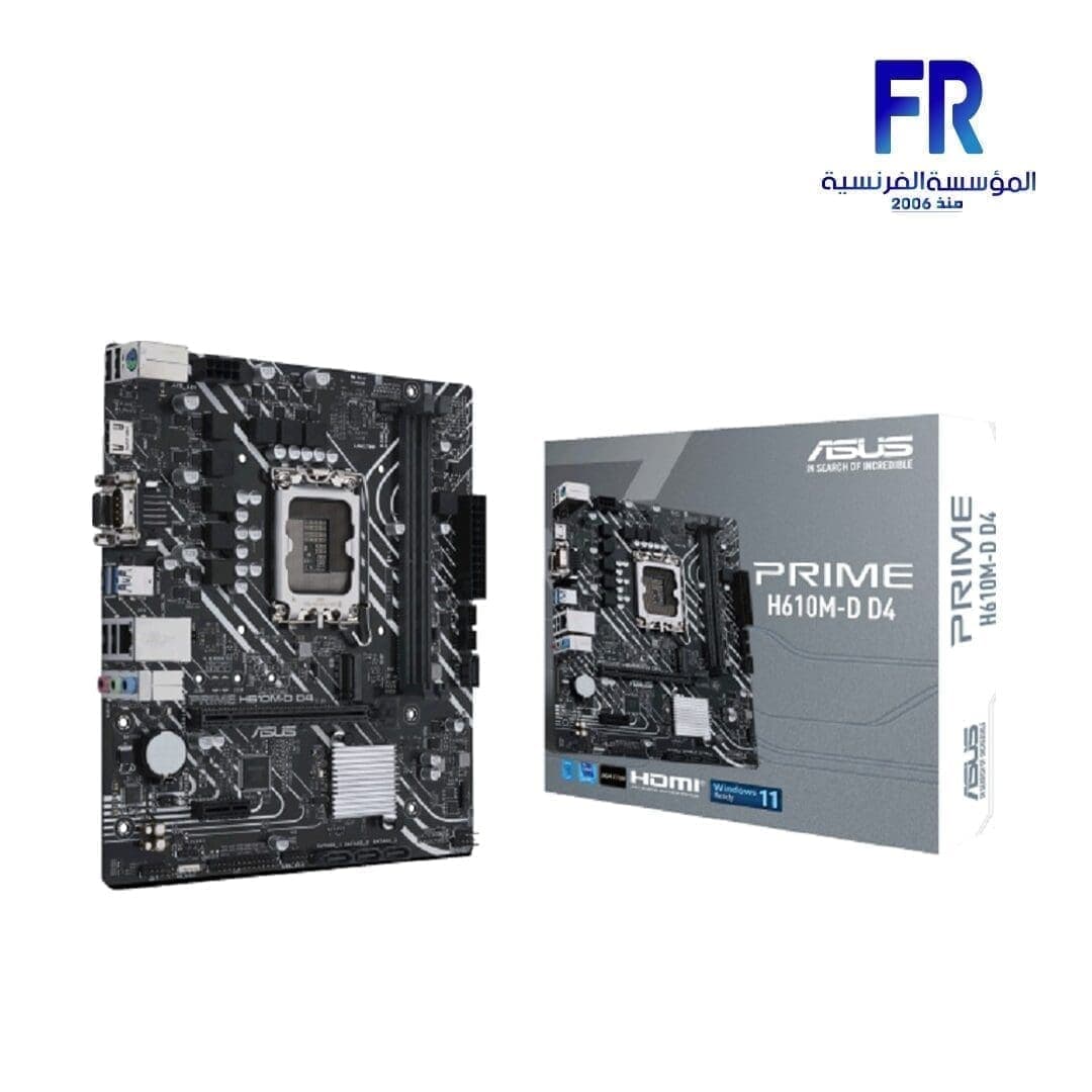 لوحة أم اسوس PRIME H610M-D D4 DDR4