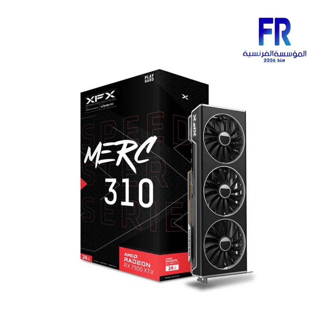 كرت شاشة XFX Speedster Merc 310 Radeon RX 7900 XTX أسود 24GB GDDR6 384bit