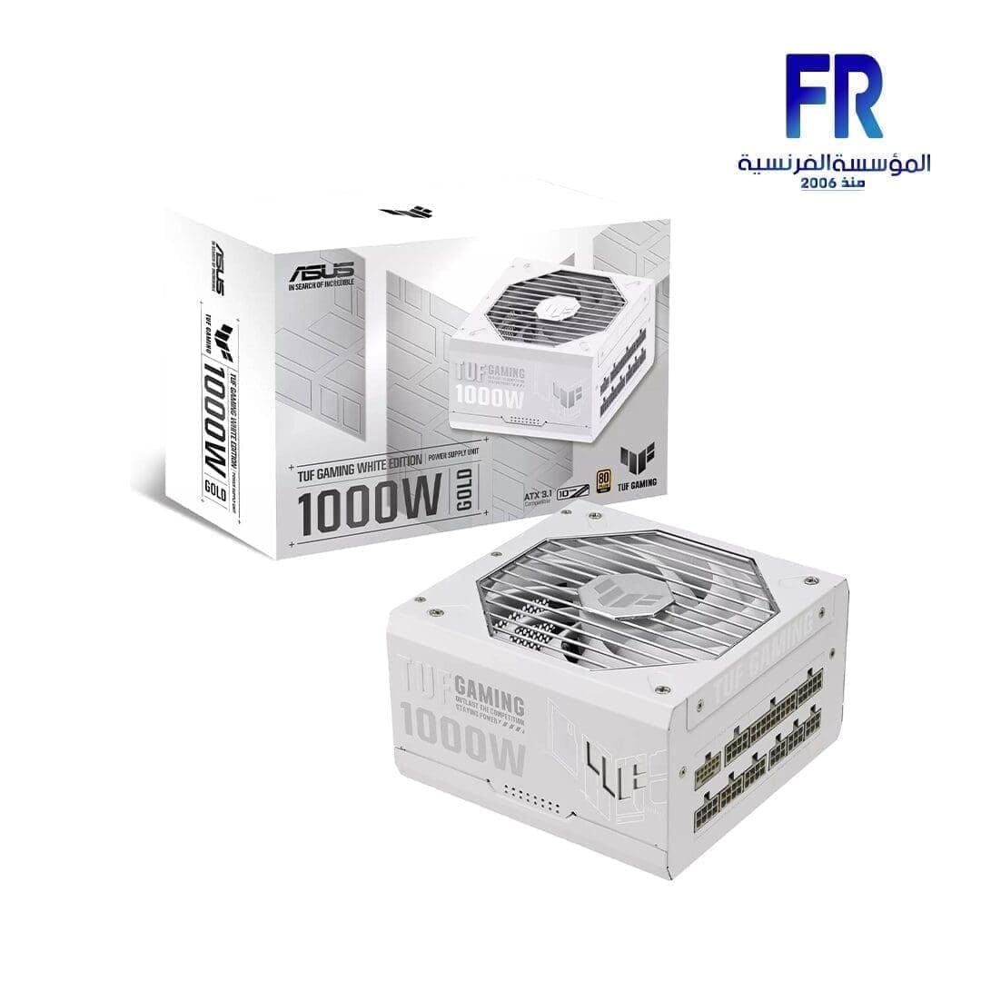 Asus Tuf Gaming 1000W Gold 80 Plus Gold White Fully Modular Power Supply