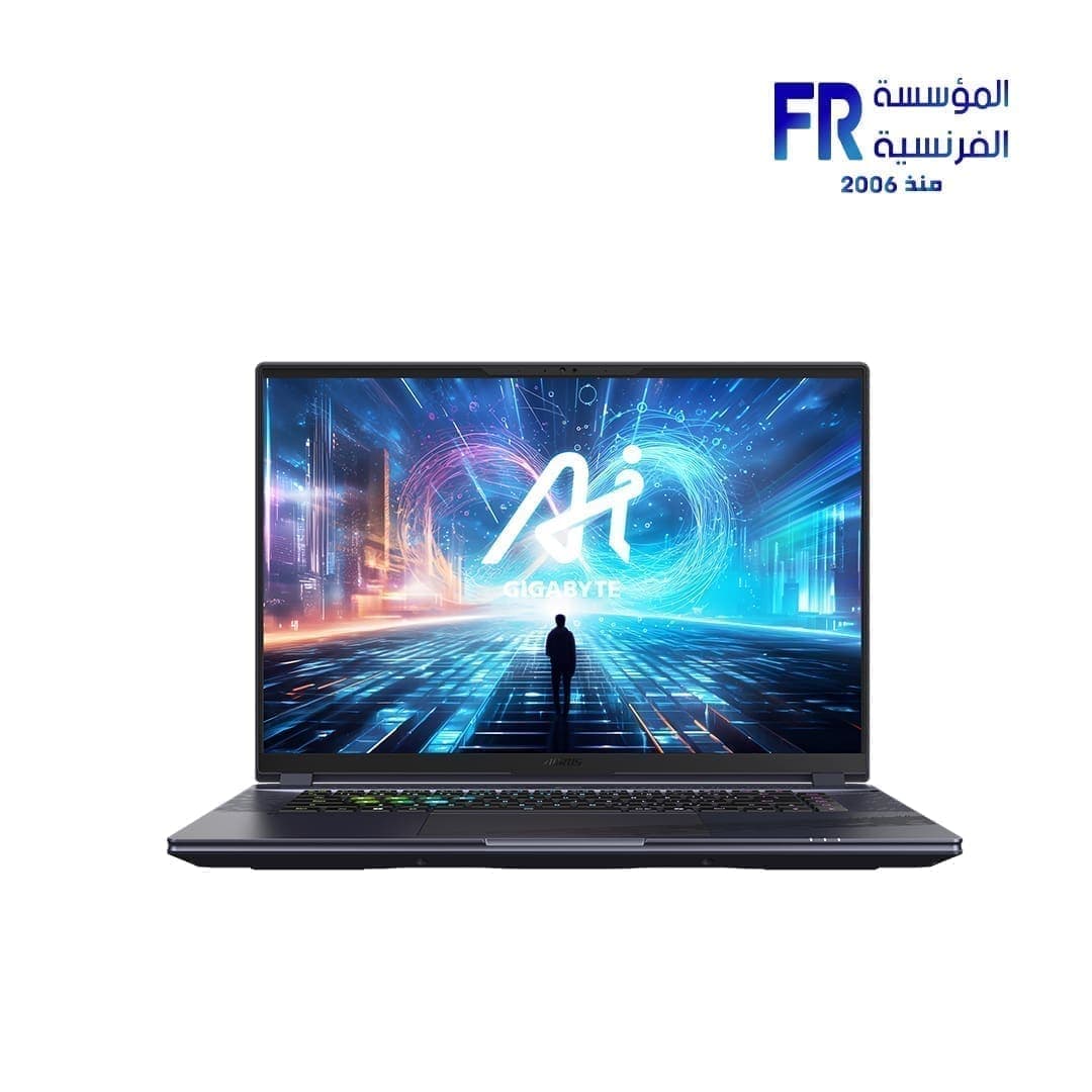 لابتوب جيجابايت AORUS 16X ASG 2024 للجيمنج - معالج Core I7-14650HX - رام 16GB Ddr5 - هارد 1Tb Ssd - كرت شاشة Rtx4070 8GB - ويندوز 11 هوم - شاشة QHD 165HZ - لون رمادي