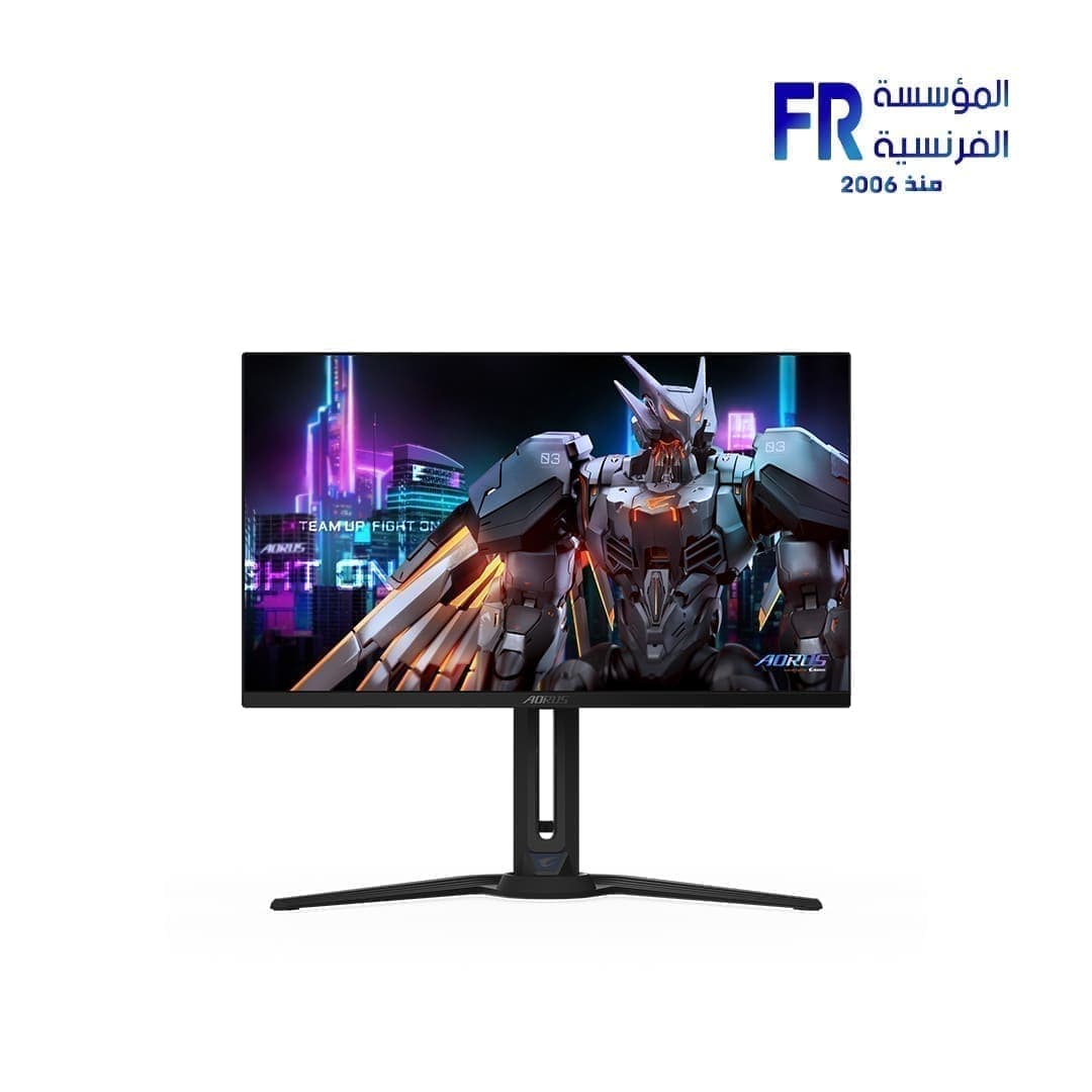 شاشة جيمنج جيجابايت Aorus FO27Q3 EK مقاس 27 بوصة OLED QHD بتردد 360Hz وزمن استجابة 0.03Ms