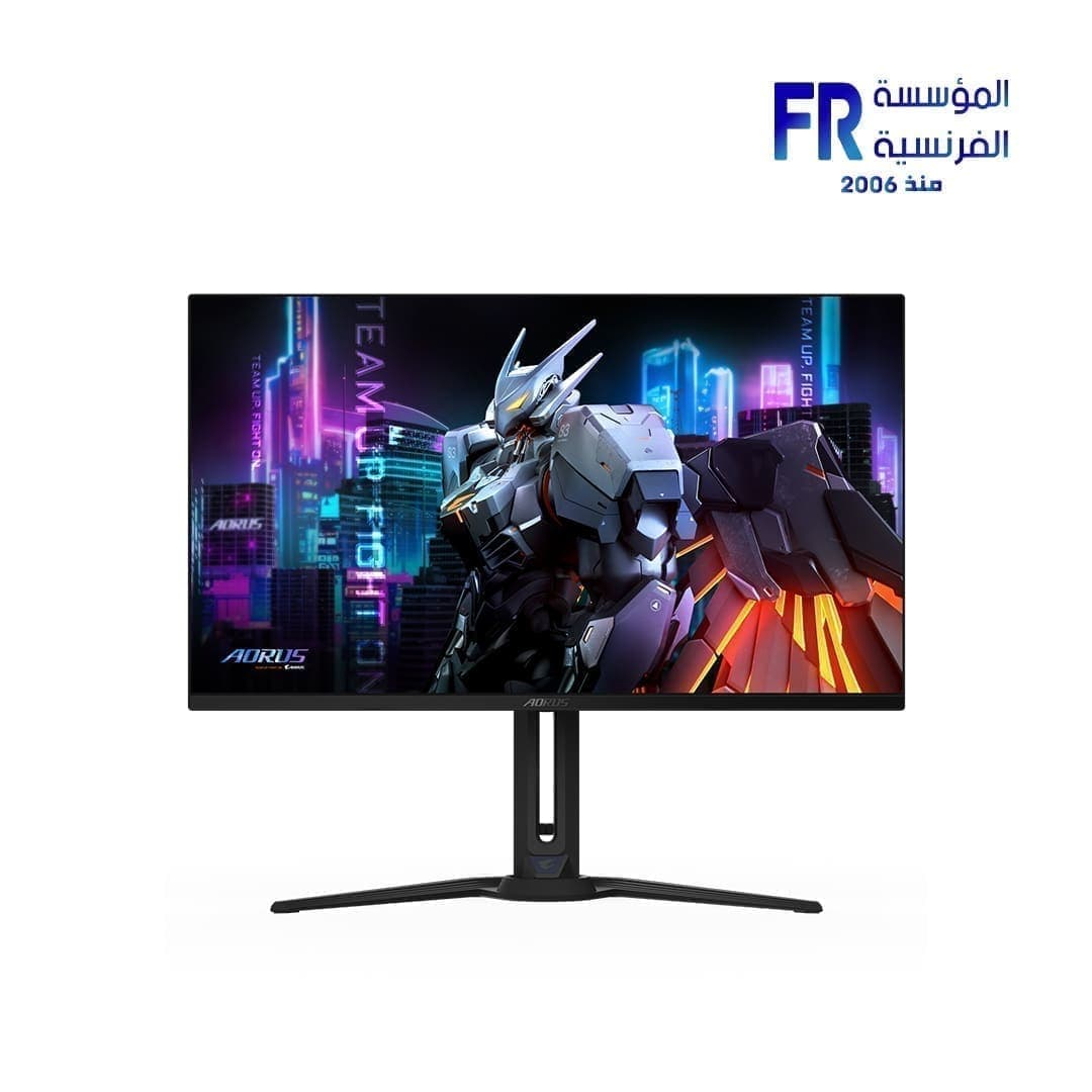 شاشة جيمنج جيجابايت Aorus FO32U2 EK مقاس 31.5 بوصة OLED UHD بتردد 240Hz وزمن استجابة 0.03Ms