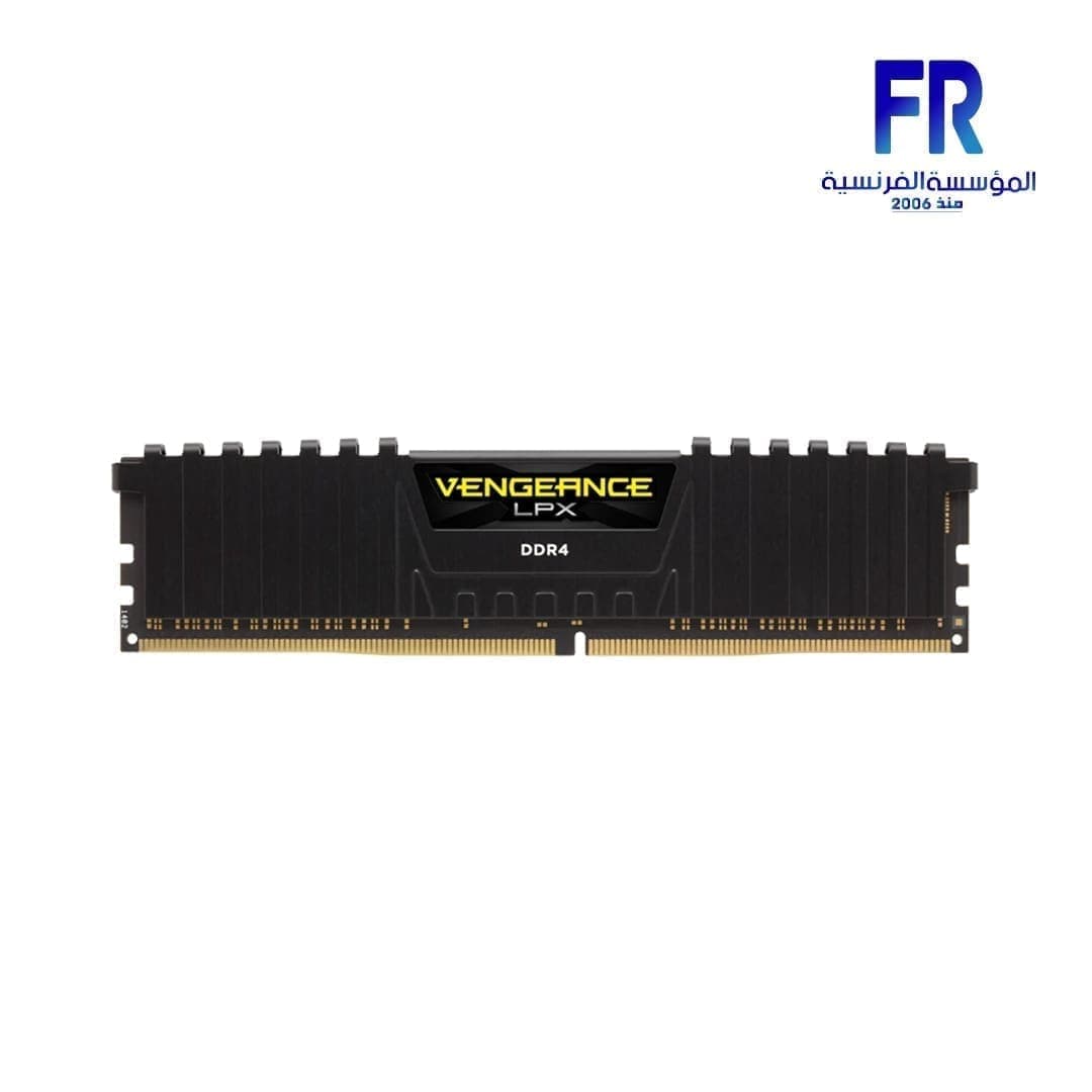 رام كورسير Vengeance LPX سعة 8GB DDR4 بتردد 3000MHz للكمبيوتر المكتبي