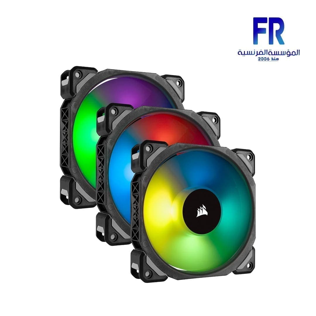 كورسير Ll120 Pro RGB 3 مراوح مع وحدة تحكم