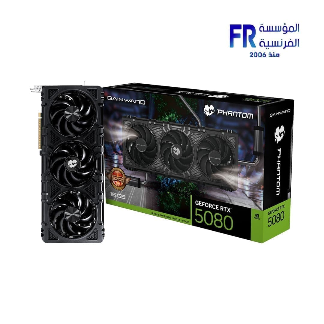 Gainward GeForce RTX 5080 Phantom GS 16Gb GDDR7 256bit Graphic Card