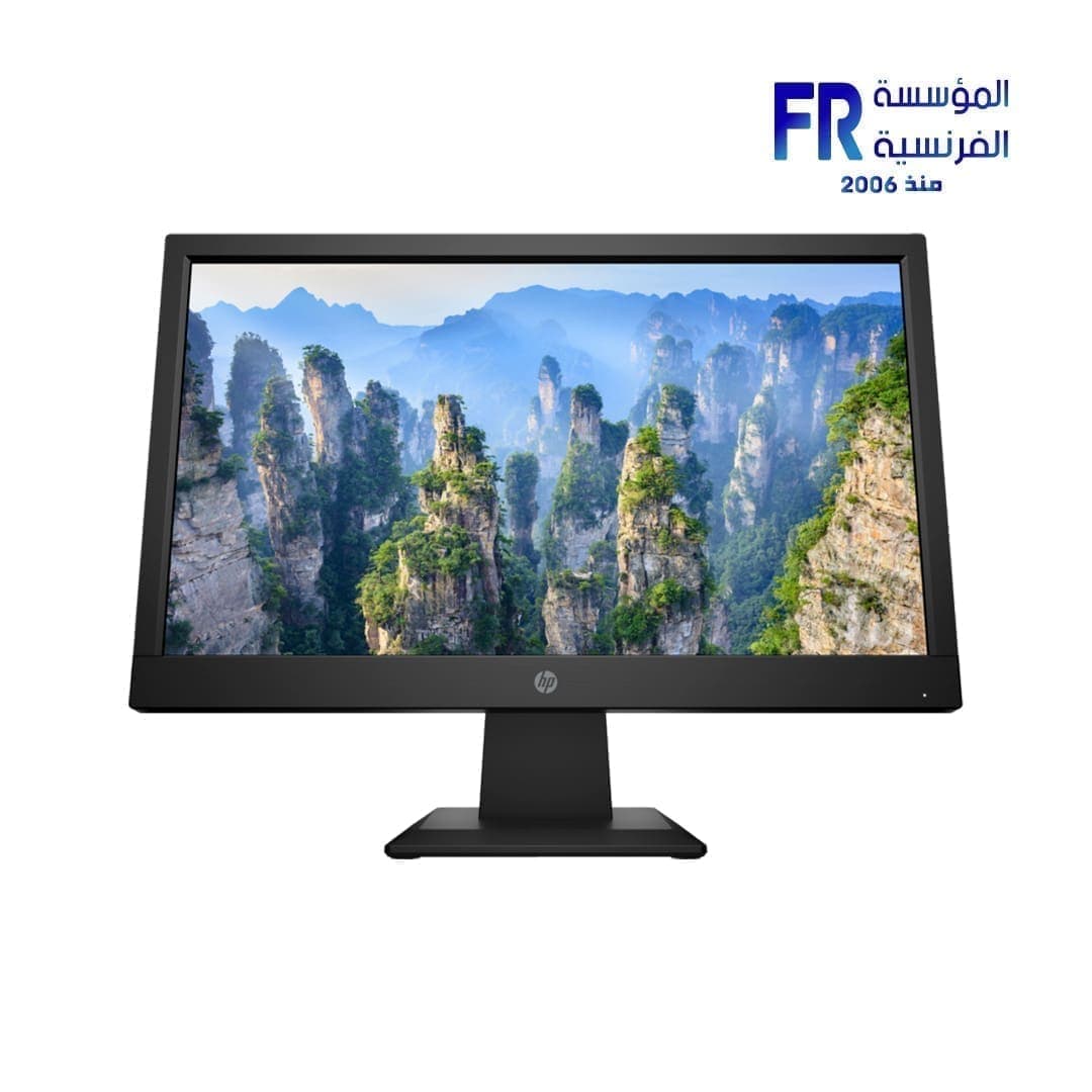 شاشة اتش بي V19 مقاس 19 بوصة تردد 60Hz زمن استجابة 5MS WXGA 1366 x 768 TN