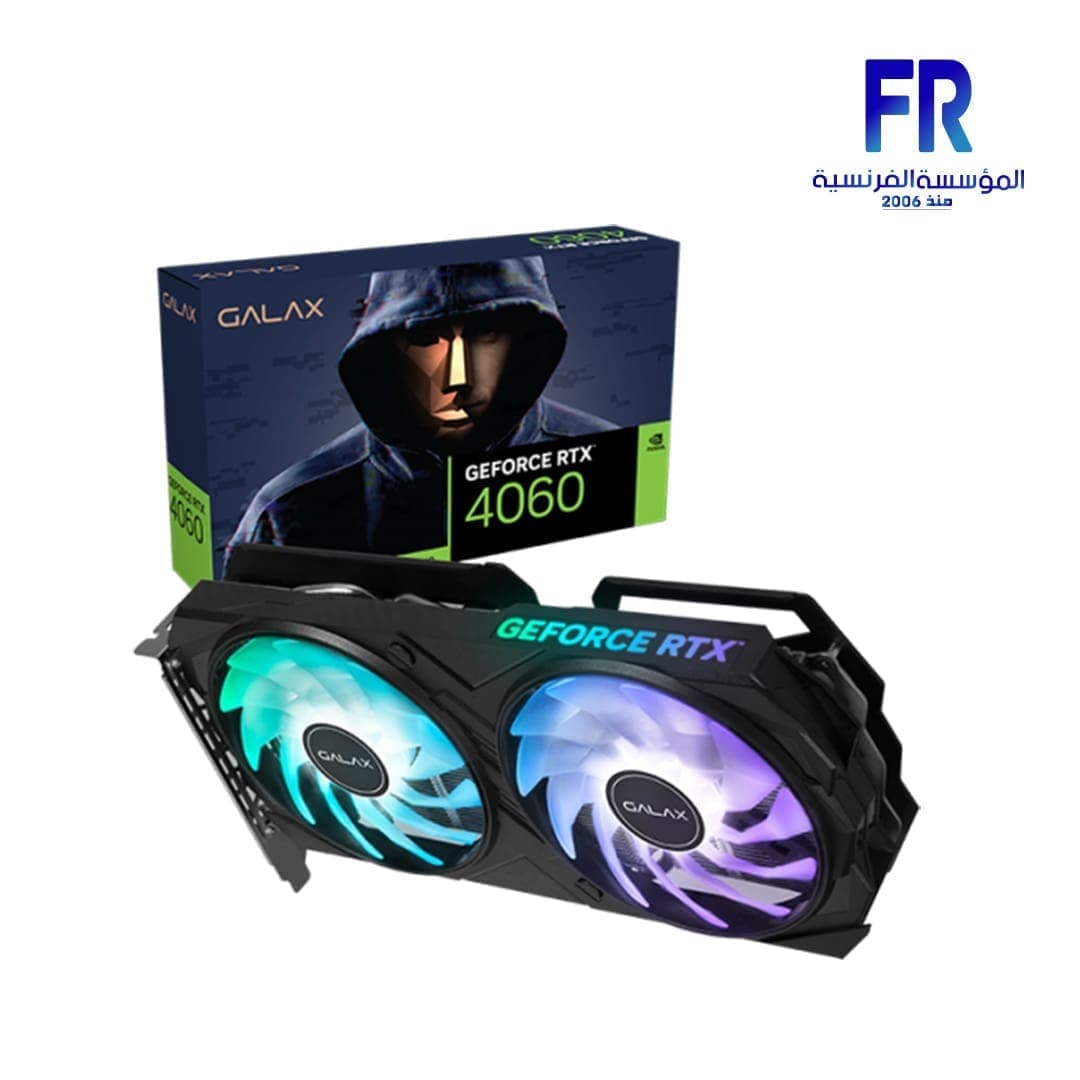 كرت شاشة جالكس RTX 4060 EX CLICK OC 8GB GDDR6