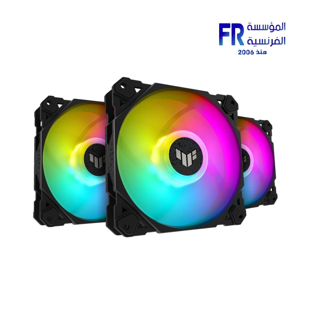 Asus Tuf Gaming Tf120 White 3 Fans With Controller Fan