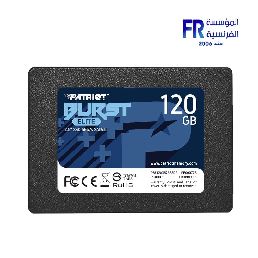 هارد باتريوت Burst Elite 120GB داخلي SSD
